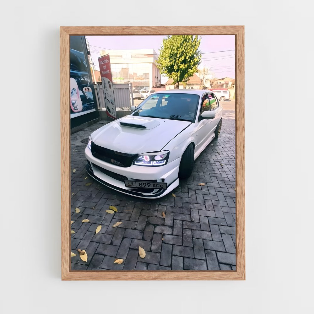 Poster Route de Brique – affiche Subaru (vue 4)